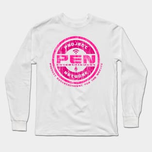 project Entertainment Network - Pink Long Sleeve T-Shirt